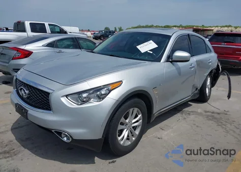 2017 Infiniti Qx70 из США, поврежденный, VIN JN8CS1MU2HM142384